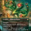 Magic The Gathering Mossborn Hydra (Borderless) (Mana Foil) [Foundations]