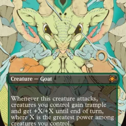 Magic The Gathering Pathbreaker Ibex (Borderless) [Aetherdrift Special Guests]