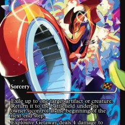 Magic The Gathering Explosive Getaway (Showcase) [Aetherdrift]