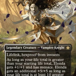 Magic The Gathering Elenda, Saint Of Dusk (Borderless) [Foundations]