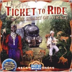 Days Of Wonder Ticket To Ride Map Collection: Volume 3 - The Heart Of Africa