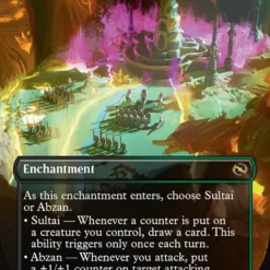 Magic The Gathering Hollowmurk Siege (Borderless) [Tarkir: Dragonstorm]