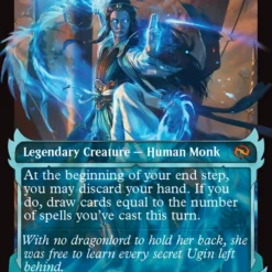 Magic The Gathering Narset, Jeskai Waymaster (Showcase) [Tarkir: Dragonstorm]