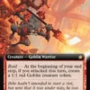 Magic The Gathering Searslicer Goblin (Extended Art) [Foundations]