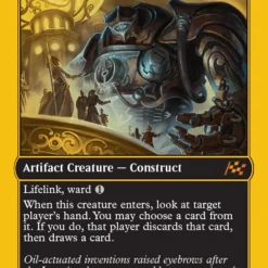 Magic The Gathering Oildeep Gearhulk (First-Place Foil) [Aetherdrift]