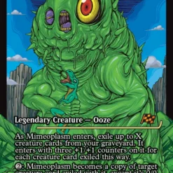 Magic The Gathering Mimeoplasm, Revered One (Showcase) [Aetherdrift]