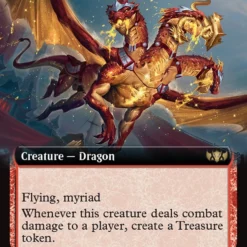 Magic The Gathering Goldlust Triad (Extended Art) [Tarkir: Dragonstorm Commander]