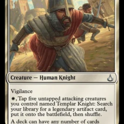 Magic The Gathering Templar Knight [Assassin's Creed]
