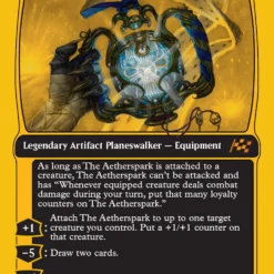 Magic The Gathering The Aetherspark (First-Place Foil) [Aetherdrift]