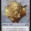 Magic The Gathering Ajani Steadfast Emblem [Magic 2015 Tokens]