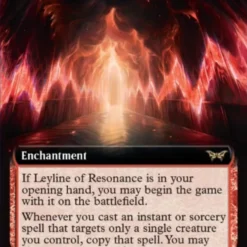 Magic The Gathering Leyline Of Resonance (Extended Art) [Duskmourn: House Of Horror]