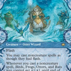 Magic The Gathering Valley Floodcaller (Showcase) [Bloomburrow]