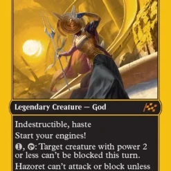 Magic The Gathering Hazoret, Godseeker (First-Place Foil) [Aetherdrift]