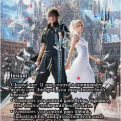 Magic The Gathering Blessing Of The Oracle - Akroma's Will (Showcase) [FINAL FANTASY : Through The Ages]