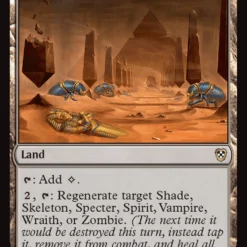 Magic The Gathering Accursed Duneyard [Aetherdrift Commander]