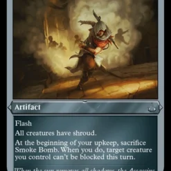 Magic The Gathering Smoke Bomb (Foil Etched) [Assassin's Creed]