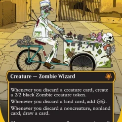 Magic The Gathering Bone Miser (Borderless) (First-Place Foil) [Aetherdrift Special Guests]