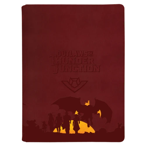 Ultra Pro 9-Pocket Zip PRO-Binder: Outlaws Of Thunder Junction - Gang Silhouette