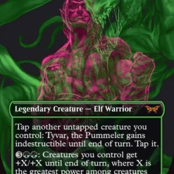 Magic The Gathering Tyvar, The Pummeler (Showcase) [Duskmourn: House Of Horror]