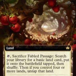 Magic The Gathering Fabled Passage (Extended Art) [Bloomburrow]