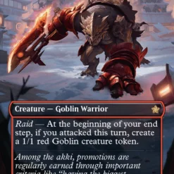 Magic The Gathering Searslicer Goblin (Borderless) [Foundations]