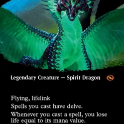 Magic The Gathering Teval, Arbiter Of Virtue (Borderless) [Tarkir: Dragonstorm]