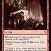Magic The Gathering Blasphemous Act [Aetherdrift Commander]
