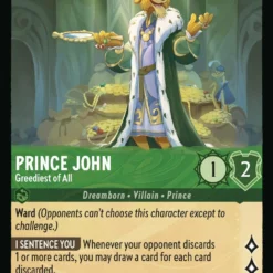 Disney Prince John - Greediest Of All (89/204) [Rise Of The Floodborn]