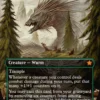 Magic The Gathering Quilled Greatwurm (Borderless) [Foundations]