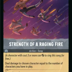 Disney Strength Of A Raging Fire (201/204) [Rise Of The Floodborn]