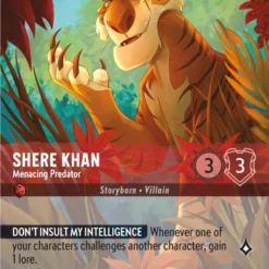 Disney Shere Khan - Menacing Predator (Enchanted) (212/204) [Rise Of The Floodborn]