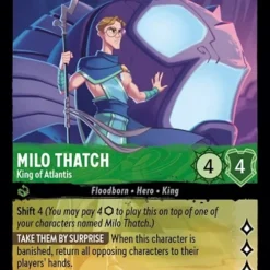 Disney Milo Thatch - King Of Atlantis (80/204) [Into The Inklands]