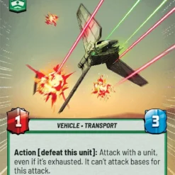Fantasy Flight Games Frontline Shuttle (Hyperspace) (374) [Spark Of Rebellion]