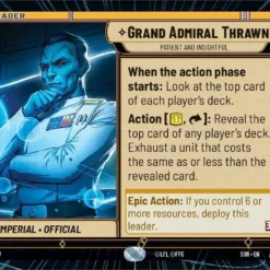 Fantasy Flight Games Grand Admiral Thrawn - Patient And Insightful (Hyperspace) (282) [Spark Of Rebellion]