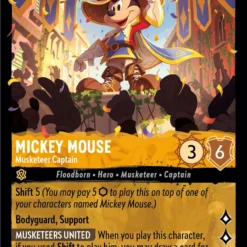 Disney Mickey Mouse - Musketeer Captain (16/204) [Ursula's Return]
