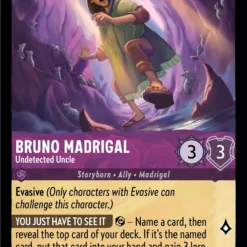 Disney Bruno Madrigal - Undetected Uncle (39/204) [Ursula's Return]