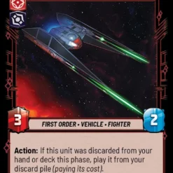 Fantasy Flight Games Kylo's TIE Silencer - Ruthlessly Efficient (135/262) [Shadows Of The Galaxy]