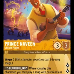 Disney Prince Naveen - Ukulele Player (3/204) [Shimmering Skies]