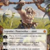 Magic The Gathering Ajani, Caller Of The Pride (Borderless) (Mana Foil) [Foundations]