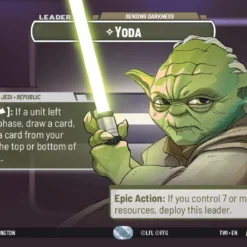 Fantasy Flight Games Yoda - Sensing Darkness (261) (Showcase) (261) [Twilight Of The Republic]
