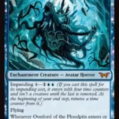 Magic The Gathering Overlord Of The Floodpits [Duskmourn: House Of Horror]