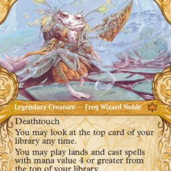 Magic The Gathering Glarb, Calamity's Augur (Showcase) [Bloomburrow]