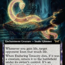 Magic The Gathering Enduring Tenacity (Extended Art) [Duskmourn: House Of Horror]