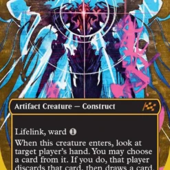 Magic The Gathering Oildeep Gearhulk (Borderless) (First-Place Foil) [Aetherdrift]