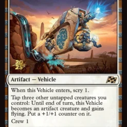 Magic The Gathering Voyager Glidecar [Aetherdrift Prerelease Promos]