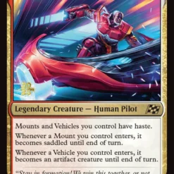Magic The Gathering Kolodin, Triumph Caster [Aetherdrift Prerelease Promos]