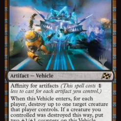 Magic The Gathering Demonic Junker (Promo Pack) [Aetherdrift Promos]