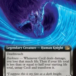 Magic The Gathering Cecil, Dark Knight // Cecil, Redeemed Paladin (Extended Art) [FINAL FANTASY]