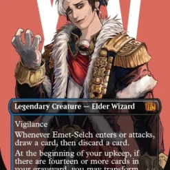 Magic The Gathering Emet-Selch, Unsundered // Hades, Sorcerer Of Eld (Borderless) [FINAL FANTASY]