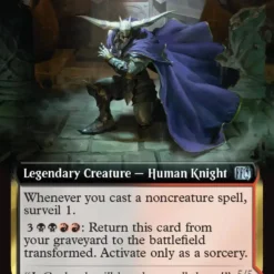 Magic The Gathering Garland, Knight Of Cornelia // Chaos, The Endless (Extended Art) [FINAL FANTASY]